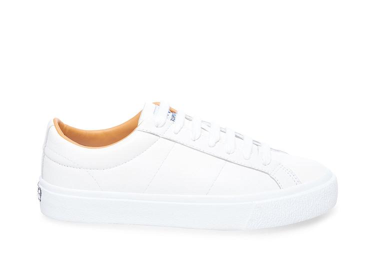 Superga 2899 Goatnappau White - Womens Superga Leather Shoes